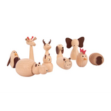 Wooden Animal Friends Set of 10 - Modern Teaching Aids NZ