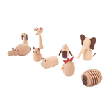 Wooden Animal Friends Set of 10 - Modern Teaching Aids NZ