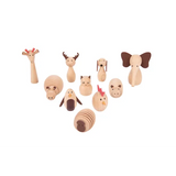 Wooden Animal Friends Set of 10 - Modern Teaching Aids NZ