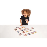 My Emotions Wooden Tiles Set of 18 - Modern Teaching Aids NZ