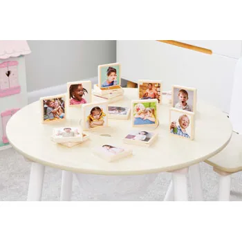 My Emotions Wooden Tiles Set of 18 - Modern Teaching Aids NZ