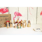 Wooden Enchanted Figures Set of 10 - Modern Teaching Aids NZ