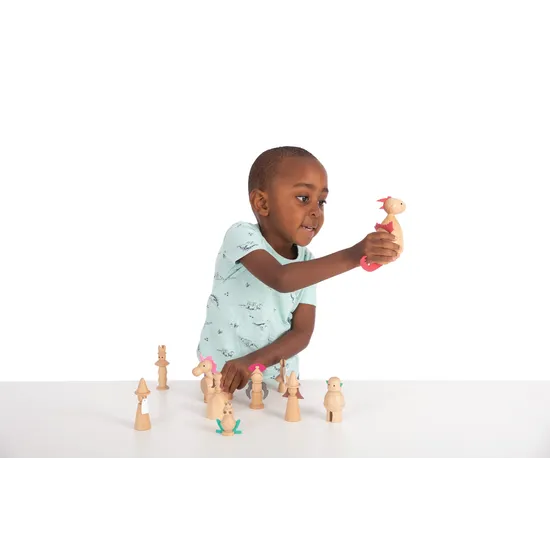 Wooden Enchanted Figures Set of 10 - Modern Teaching Aids NZ