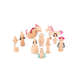 Wooden Enchanted Figures Set of 10 - Modern Teaching Aids NZ