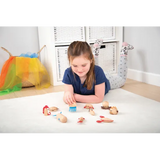 Wooden Sea Creatures Set of 10 - Modern Teaching Aids NZ