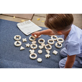 Inside Outside Wooden Shapes Set of 14 - Modern Teaching Aids NZ