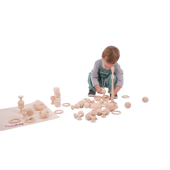 Heuristic Play Wooden Starter Set - Modern Teaching Aids NZ