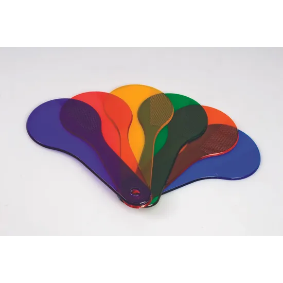Colour Paddles 6 x 150mm - Modern Teaching Aids NZ