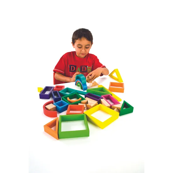 Designer Blocks 38 Pieces - Modern Teaching Aids NZ