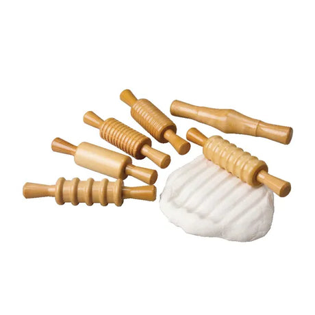 Clay Impression Rollers - Set of 6 - Modern Teaching Aids NZ