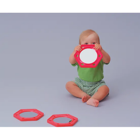 Baby Mirror 17cm Diameter - Modern Teaching Aids NZ