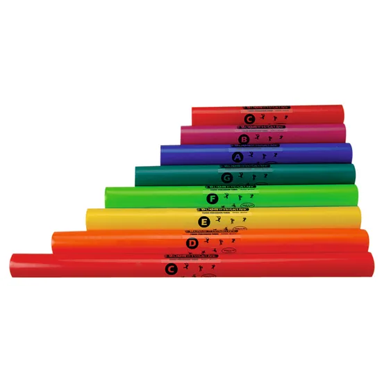 Boomwhackers Tubes - Set of 8 - Modern Teaching Aids NZ