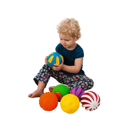 Tactile Ball Set of 6 - Modern Teaching Aids NZ