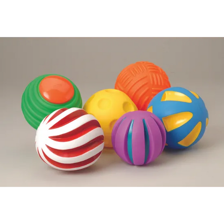 Tactile Ball Set of 6 - Modern Teaching Aids NZ