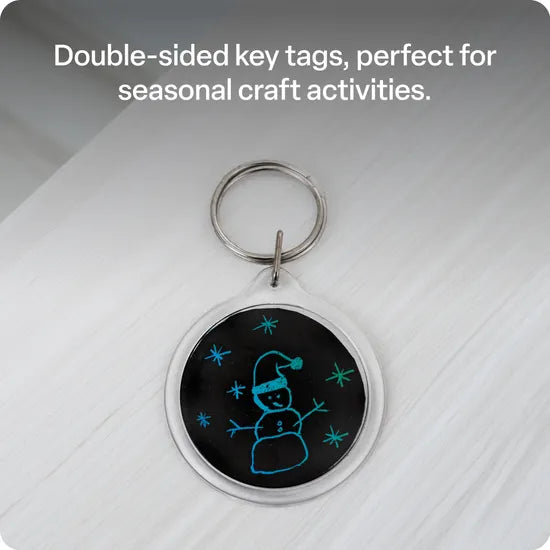 Round Key Tags - Pack of 10 - Modern Teaching Aids NZ