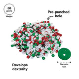 Christmas Cup Sequins - 50g Pack - Modern Teaching Aids NZ