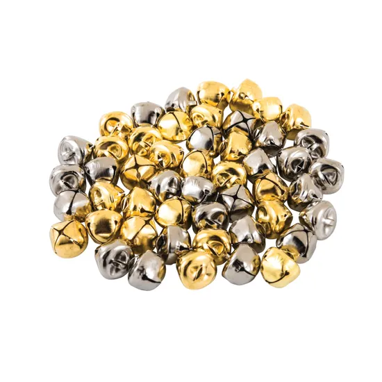 Gold & Silver Bells - Pack of 50 - Modern Teaching Aids NZ