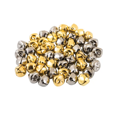 Gold & Silver Bells - Pack of 50 - Modern Teaching Aids NZ
