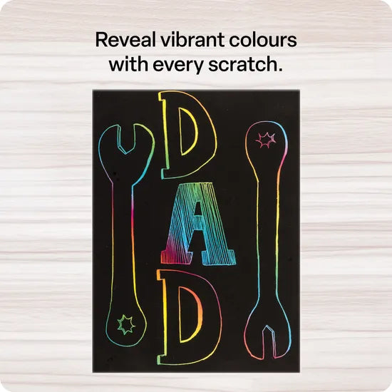 Scratch Board Sheets - Pack of 20 - Modern Teaching Aids NZ