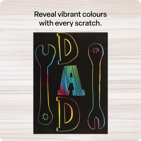 Scratch Board Sheets - Pack of 20 - Modern Teaching Aids NZ