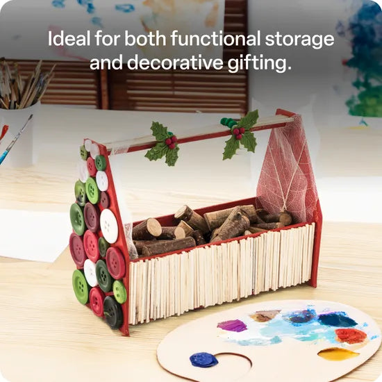 Creatistics Wooden Tool & Planter Boxes- Pack of 10 - Modern Teaching Aids NZ