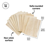 Wooden Boards - Pack of 10 - Modern Teaching Aids NZ