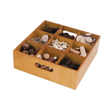 Wooden Sorting Tray - 9 holes - Modern Teaching Aids NZ