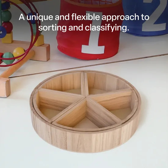 Round Sorting Tray - 30cm in diameter - Modern Teaching Aids NZ