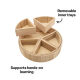 Round Sorting Tray - 30cm in diameter - Modern Teaching Aids NZ