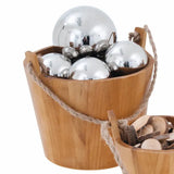 Wooden Buckets - Set of 3 - Modern Teaching Aids NZ