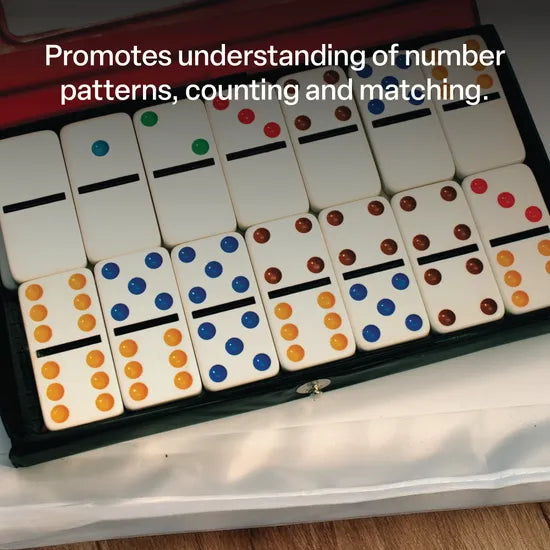 Teachables Dominoes - 6 x 6 Coloured Dots - Modern Teaching Aids NZ