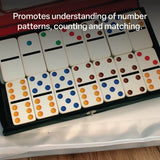 Teachables Dominoes - 6 x 6 Coloured Dots - Modern Teaching Aids NZ