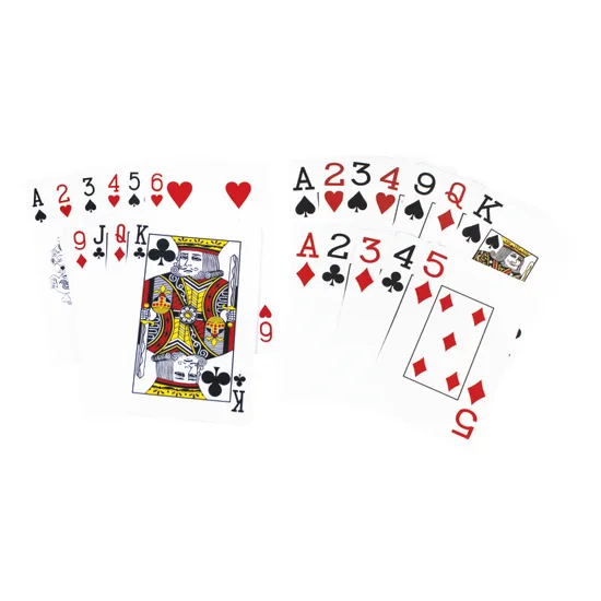 Teachables Playing Cards - Plastic, Large Font - Modern Teaching Aids NZ