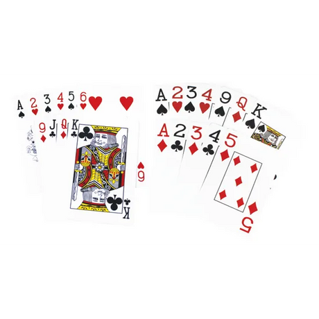 Teachables Playing Cards - Plastic, Large Font - Modern Teaching Aids NZ