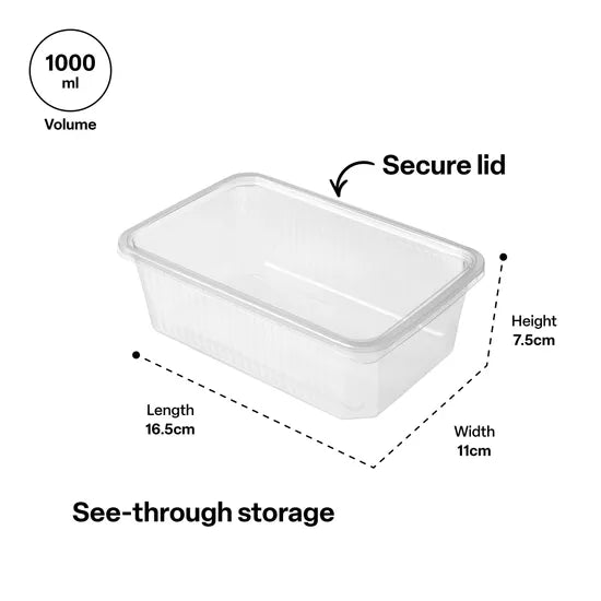 Re ct Containers Large 1000ml - Modern Teaching Aids NZ