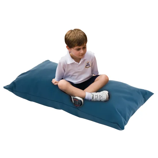 Outdoor Cushion Cobalt 100cm x 50cm - Modern Teaching Aids NZ