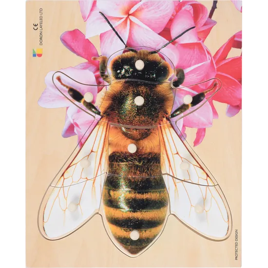 Bee Knob Puzzle 10pcs - Modern Teaching Aids NZ