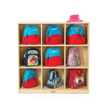 Natural Spaces - Bag Locker - 9 Compartment - Modern Teaching Aids NZ