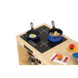 Natural Spaces Open Play Kitchen Set of 4 - Modern Teaching Aids NZ