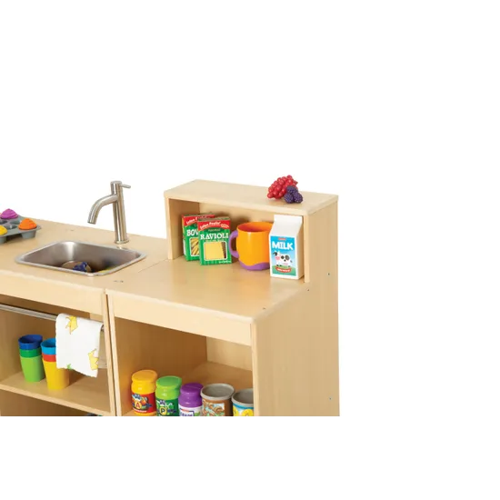 Natural Spaces Open Play Kitchen Set of 4 - Modern Teaching Aids NZ