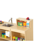 Natural Spaces Open Play Kitchen Set of 4 - Modern Teaching Aids NZ