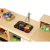 Natural Spaces Open Play Kitchen Set of 4 - Modern Teaching Aids NZ