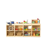 Natural Spaces Open Play Kitchen Set of 4 - Modern Teaching Aids NZ
