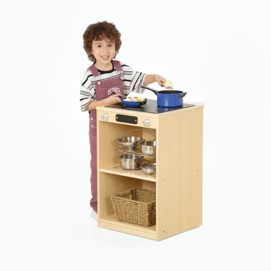 Natural Spaces Open Play Kitchen Stove - Modern Teaching Aids NZ