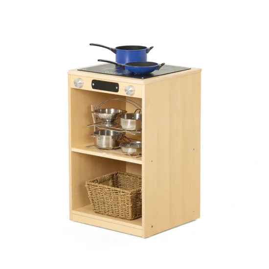Natural Spaces Open Play Kitchen Stove - Modern Teaching Aids NZ
