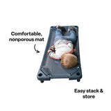 Children's Compact Sleep Bed Storm Blue 50x120cm - Modern Teaching Aids NZ