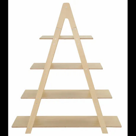 Natural Spaces - Triangle Storage Shelf - Natural - Modern Teaching Aids NZ