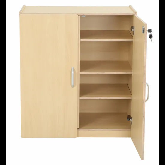 Natural Spaces - Lockable Storage - 80x40x90cm - Modern Teaching Aids NZ