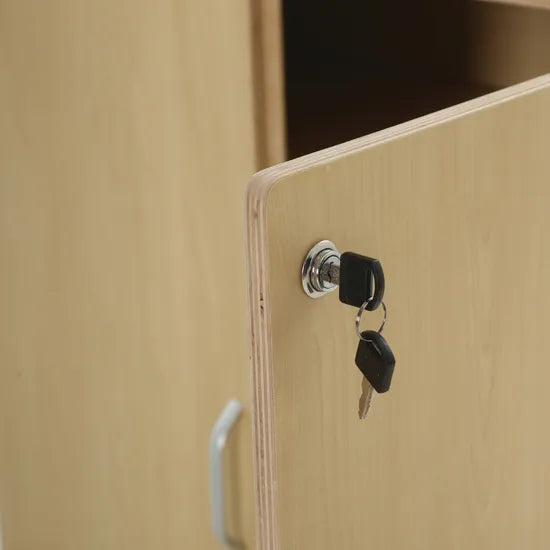 Natural Spaces - Lockable Storage - 80x40x90cm - Modern Teaching Aids NZ