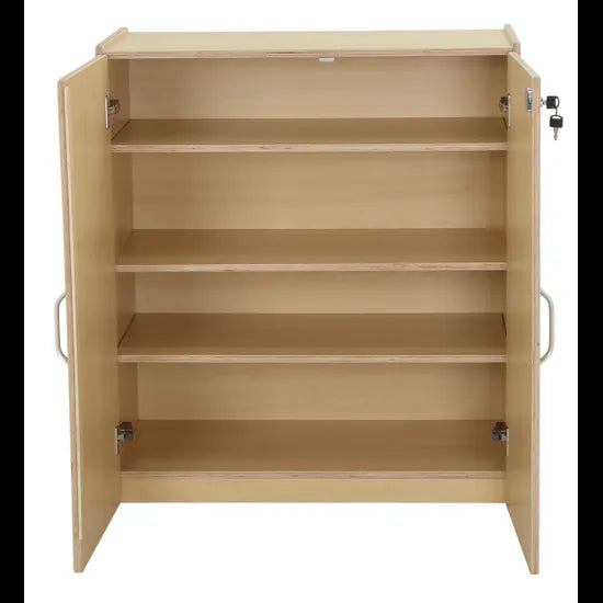 Natural Spaces - Lockable Storage - 80x40x90cm - Modern Teaching Aids NZ